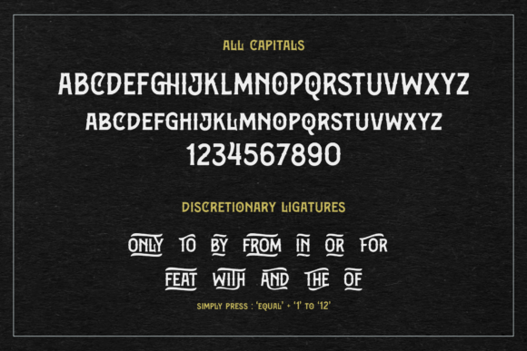 Bargers Distressed Font - Preview 6