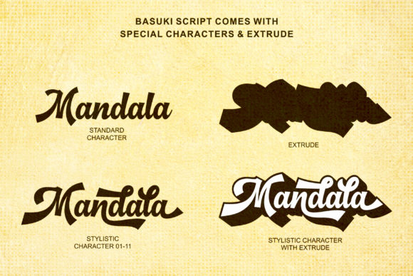 Basuki Font - Preview 2
