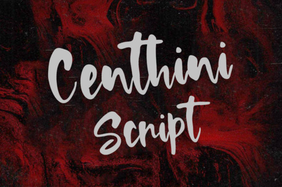 Beauty in Red Font - Preview 1