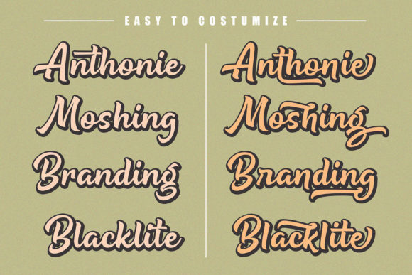 Being Strong Font - Preview 2