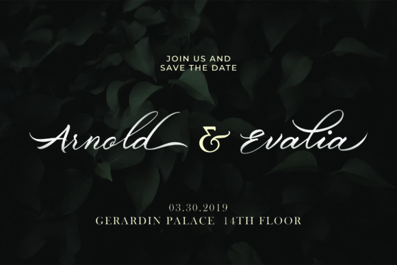 Belgian Signature Font - Preview 3