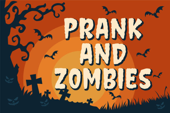 Black Night Font - Preview 1