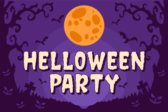 Black Night Font - Preview 2