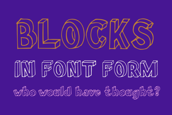 BlokParty Font - Preview 1