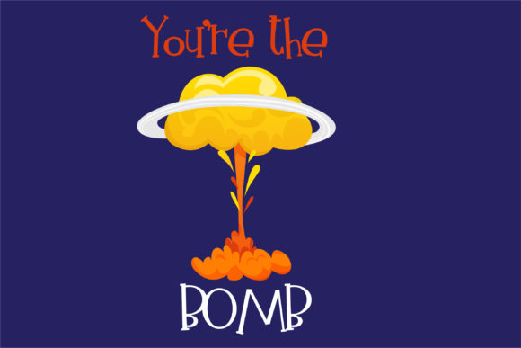Bomb Bastic Font - Preview 3