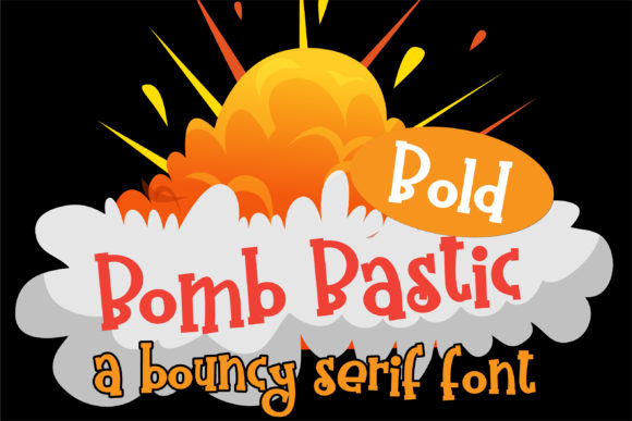 Bomb Bastic Font - Preview 5