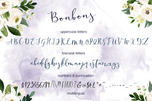Bonbons Font - Preview 1