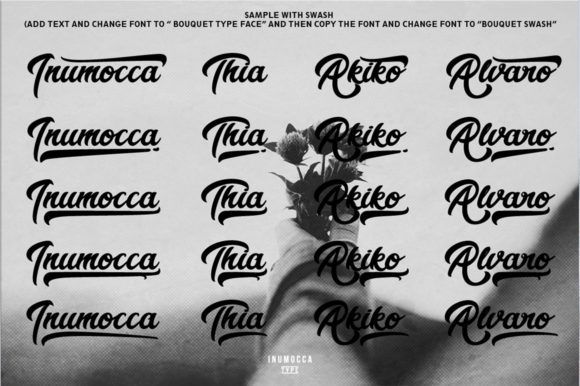 Bouquet Font - Preview 6