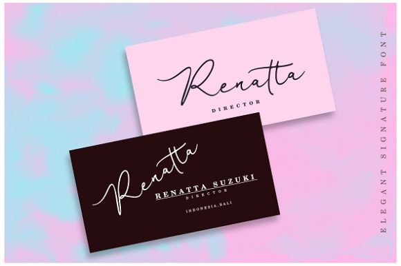 Brattica Script Font - Preview 2