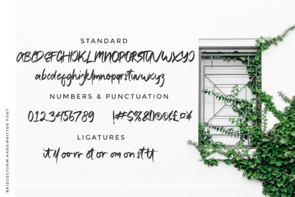 Bridgestorm Font - Preview 5