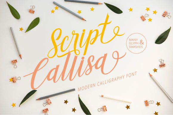 Callisa Script Script & Handwritten Font By Musafir LAB