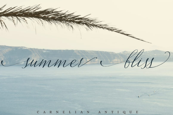 Carnelian Antique Font - Preview 1