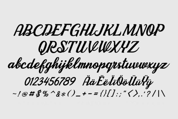 Cherry Angela Script Font - Preview 1