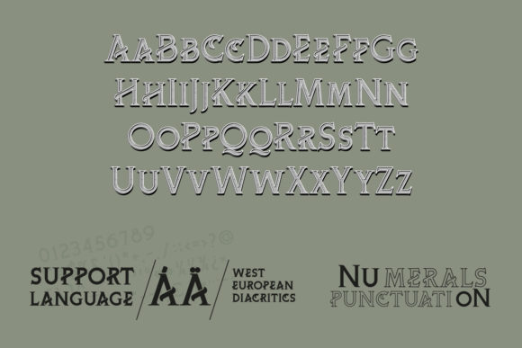 ChiQuel Serif Vintage Font - Preview 5