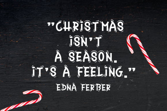 Christmas Candy Font - Preview 4