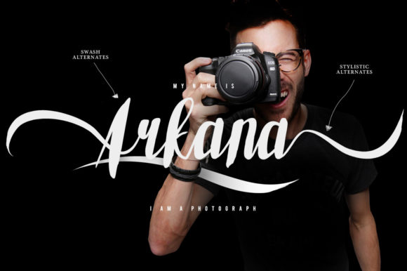 Chromount Script Font - Preview 1