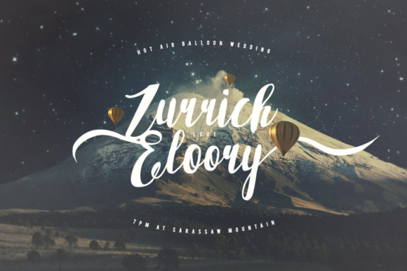 Chromount Script Font - Preview 2