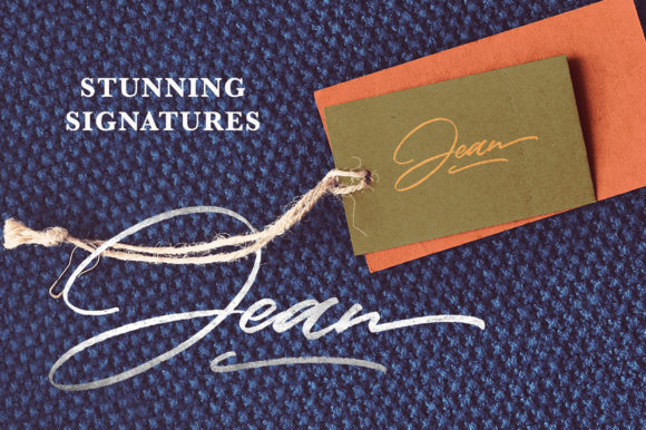 Colatin Script Font - Preview 3