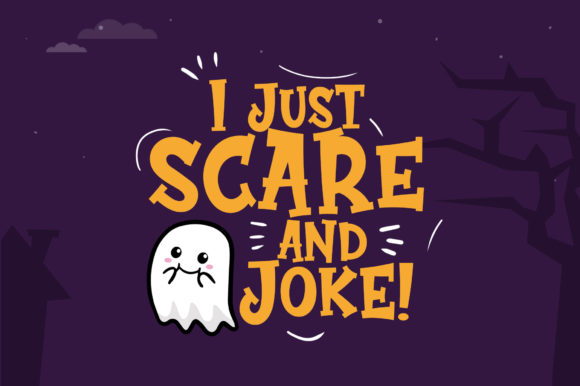 Cute Ghost Font - Preview 3