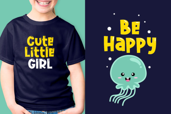 Cute Jellyfish Font - Preview 1