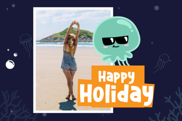 Cute Jellyfish Font - Preview 2