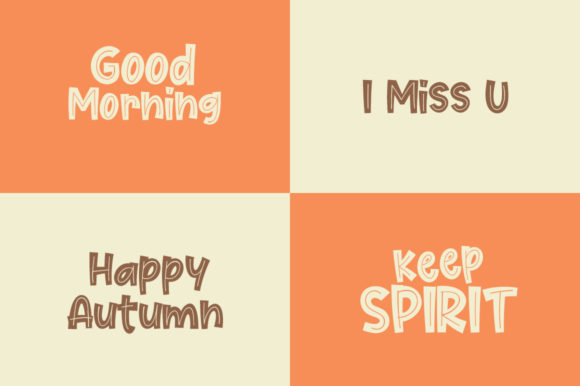Cute Maple Font - Preview 4