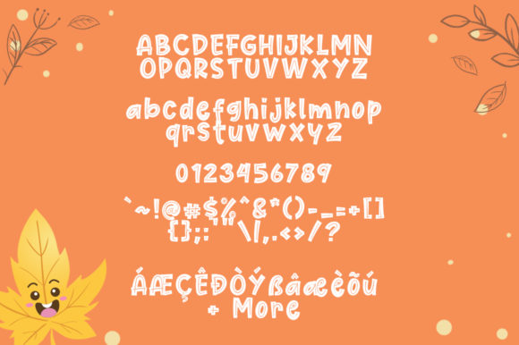 Cute Maple Font - Preview 6
