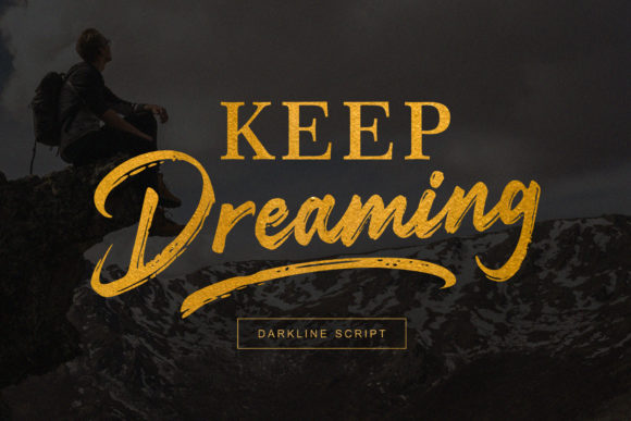 Darkline Font - Preview 6