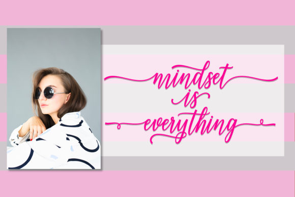 Delthami Script Font - Preview 1