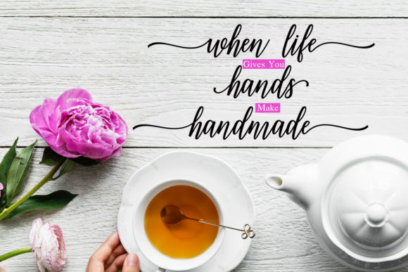 Delthami Script Font - Preview 3