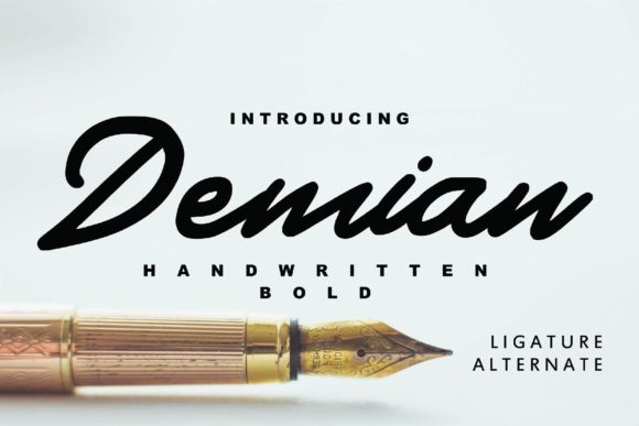 Demian Font - Preview 1