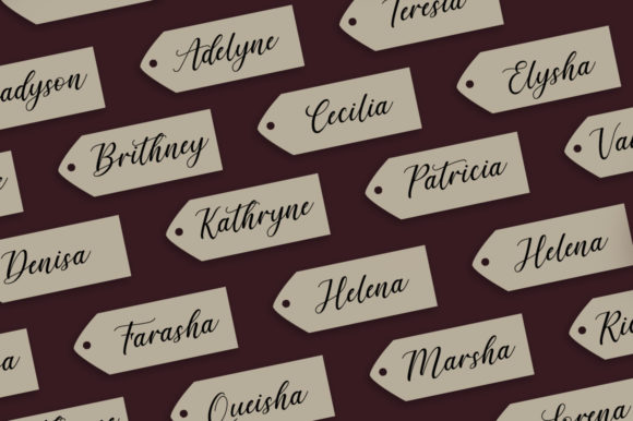 Derick Chetty Font PNG with transparent background - Preview 3