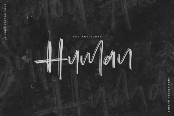 Dinomo Font PNG with transparent background - Preview 6