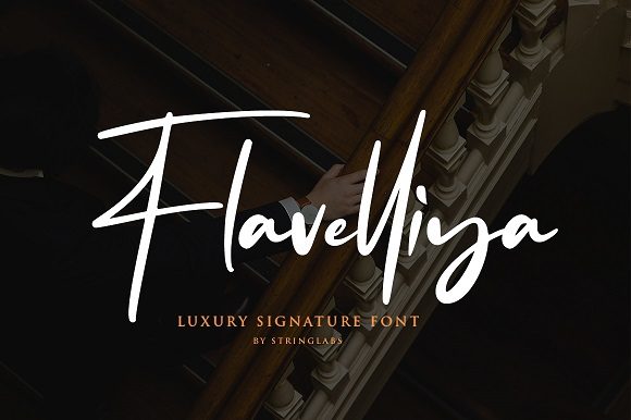 Flavellya Font - Preview 1