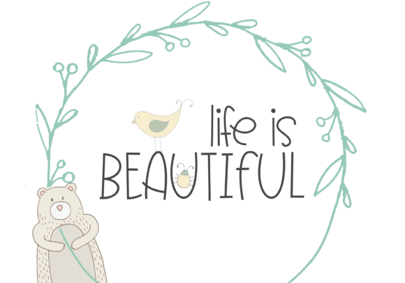 Forest Friends Font PNG with transparent background - Preview 3