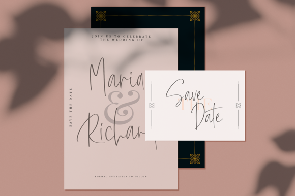 Foucher Font PNG with transparent background - Preview 2
