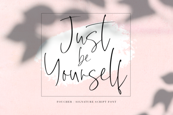 Foucher Font PNG with transparent background - Preview 4