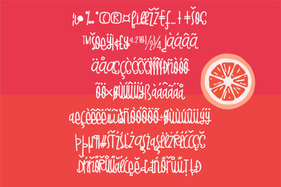 Golden Malarkey Font PNG with transparent background - Preview 3