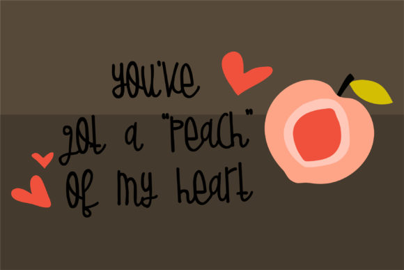 Golden Malarkey Font PNG with transparent background - Preview 4