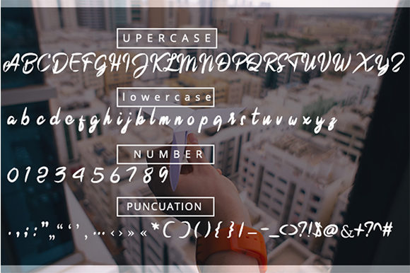 Green Teratai Font - Preview 2