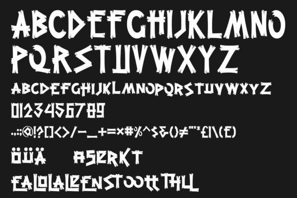 Grootten Beast Font - Preview 3