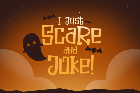 Halloween Secret Font PNG with transparent background - Preview 1