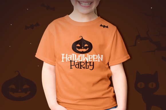 Halloween Secret Font PNG with transparent background - Preview 3