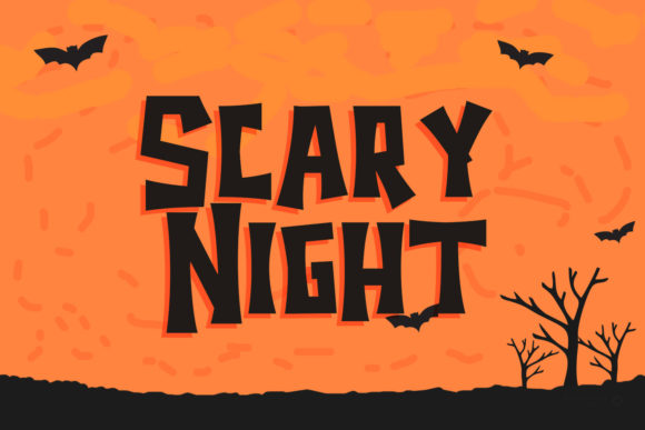 Halloween Font - Preview 1