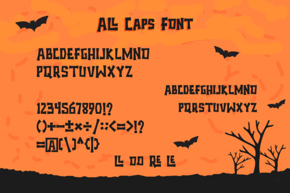 Halloween Font - Preview 4