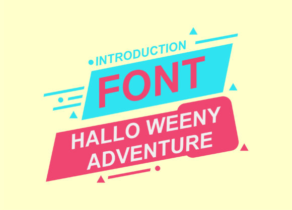 Hello Weeny Adventure Font - Preview 2