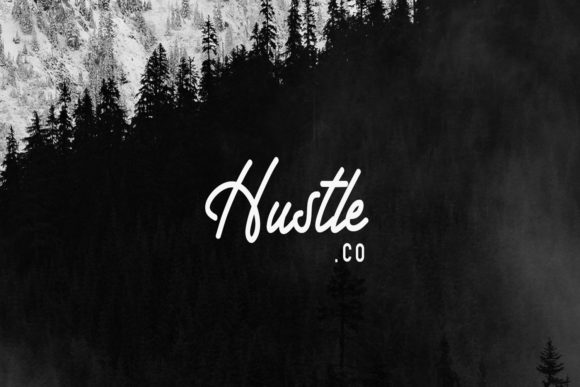 Hustle Faster Font - Preview 3
