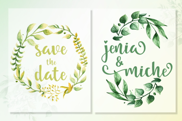 Jandle Font PNG with transparent background - Preview 1