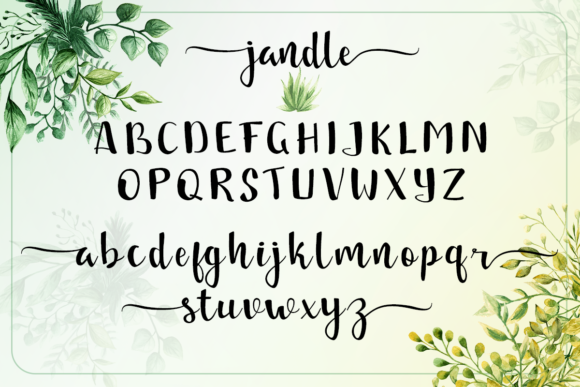 Jandle Font - Preview 5