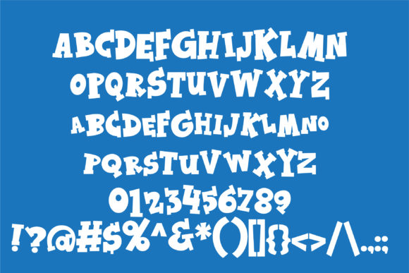 Kaboing Font font preview - 1